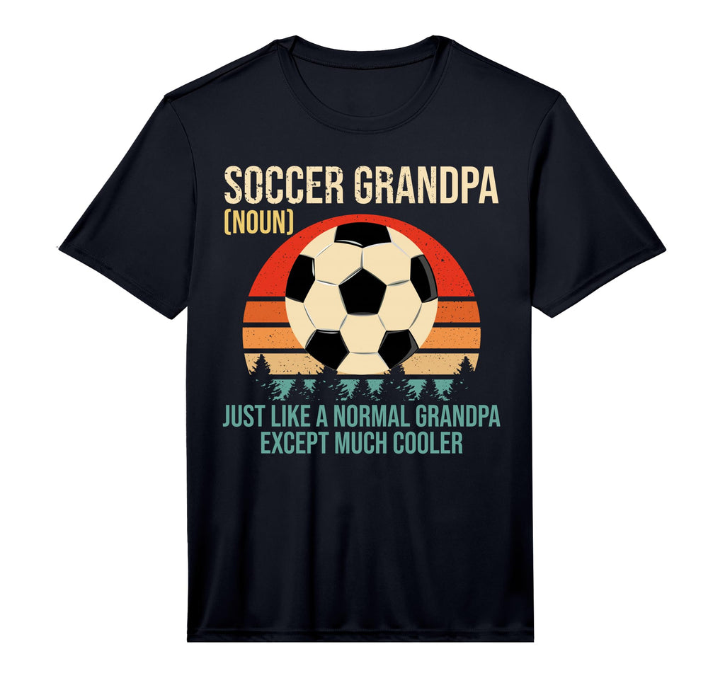 Mens Soccer Grandpa Definition Soccer T-Shirt - Graphic Print Men Women