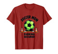 Soccer Mom Parking Secured Funny Sports T-Shirt - Graphic Print for Adults