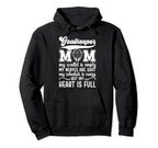 Proud Hockey Goalkeeper Mom Ice Hockey Hoodie - Novelty Apparel Men Women