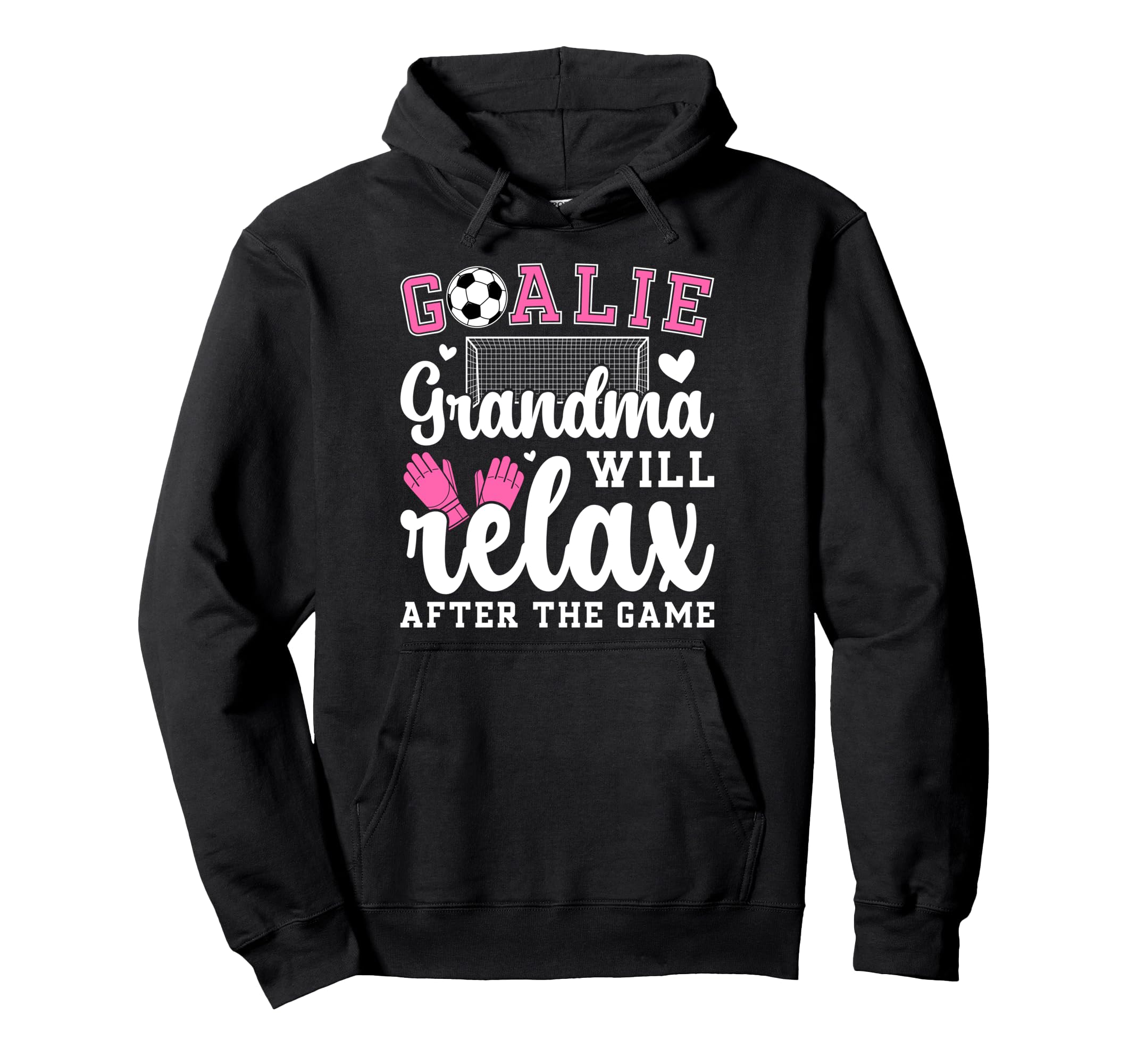 Funny Soccer Goalie Grandma Soccer Keeper Hoodie - Custom Art Print Unisex