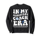 My Assistant Coach Era Groovy Sweatshirt - Custom Art Print for Adults