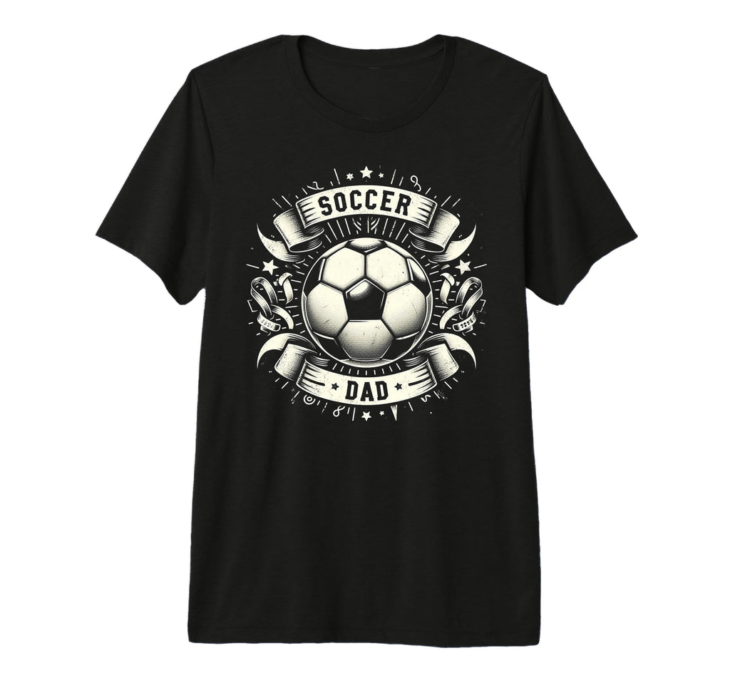 Soccer Dad Family Matching Dad T-Shirt - Novelty Apparel for Adults