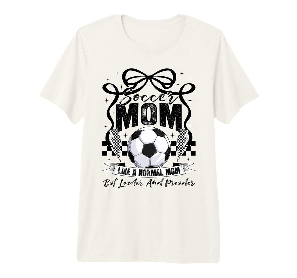 Soccer Mama Mom Soccer Lovers Fans T-Shirt - Custom Art Print Men Women
