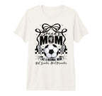 Soccer Mama Mom Soccer Lovers Fans T-Shirt - Custom Art Print Men Women