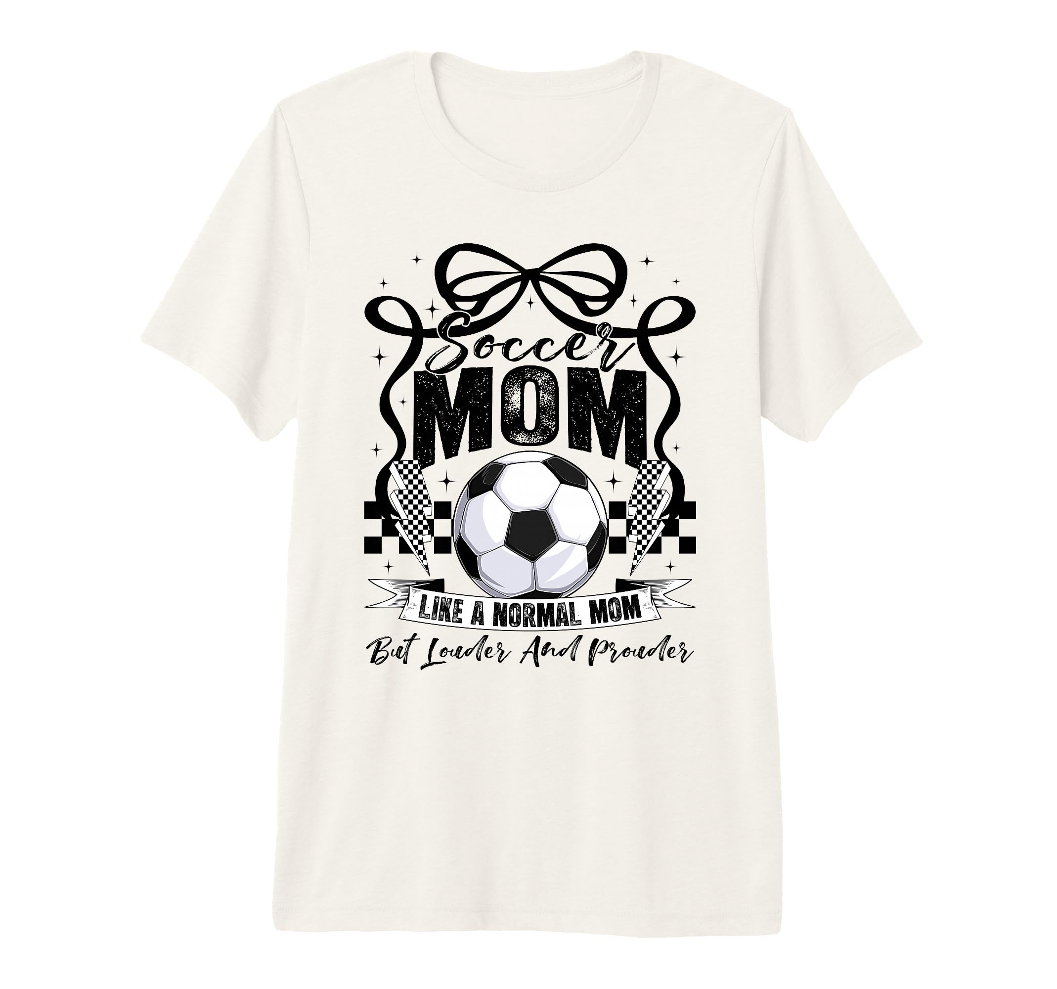 Soccer Mama Mom Soccer Lovers Fans T-Shirt - Custom Art Print Men Women