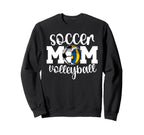 Volleyball Soccer Mom Ballers Sweatshirt - Aesthetic Graphic Men Women