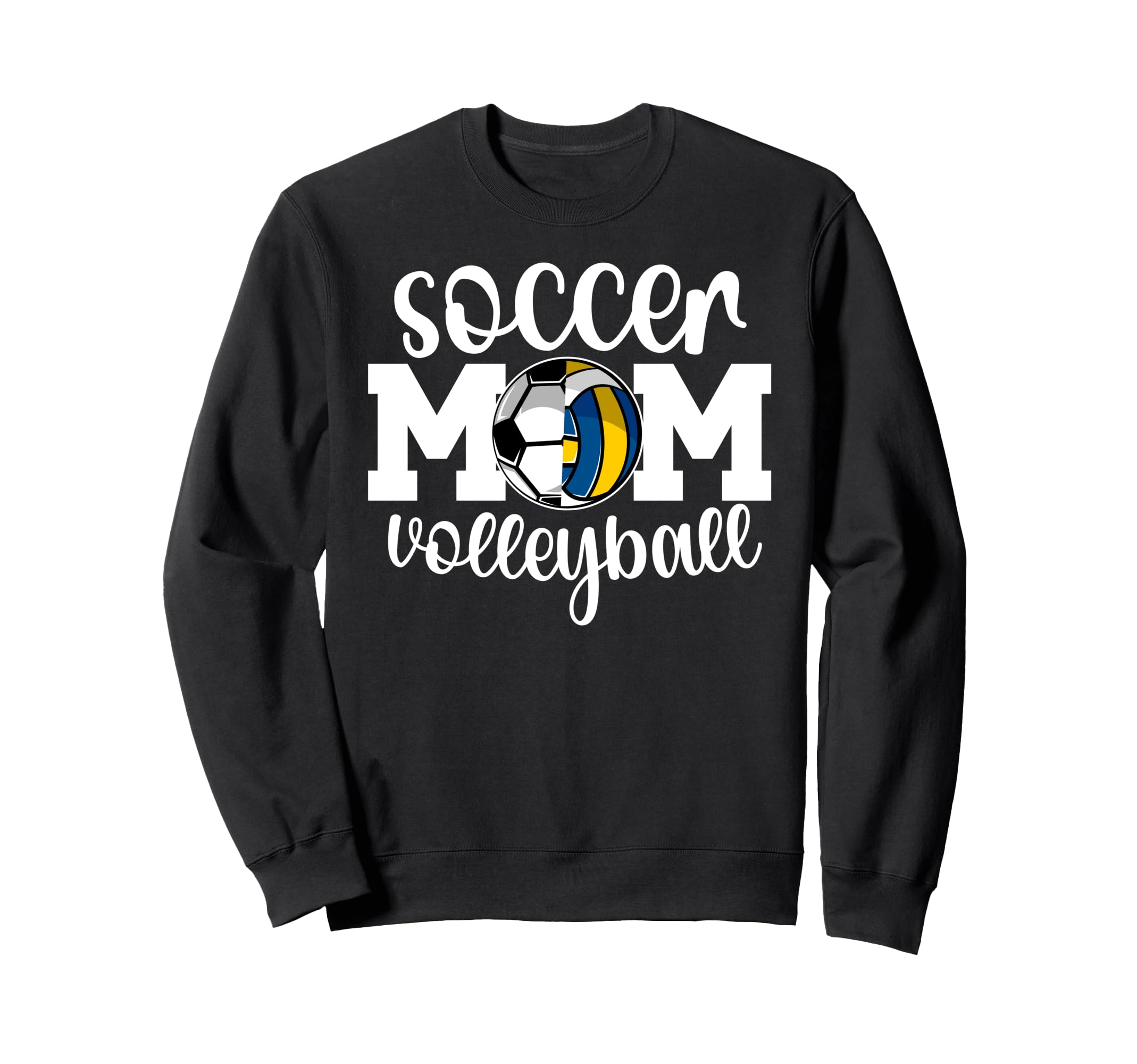 Volleyball Soccer Mom Ballers Sweatshirt - Aesthetic Graphic Men Women