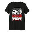 Soccer Mom Soccer Player Mother Heart T-Shirt - Custom Art Print Men Women