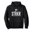 Strkr Striker Soccer Lover Hoodie - Aesthetic Graphic for Adults