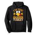 Thanksgiving Im Goalkeeper Turkey Matching Hoodie - Graphic Print Unisex