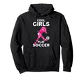 Play Soccer Hoodie - Fun Novelty Design Men Women