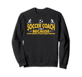 Soccer Coaching Training Sweatshirt - Casual Everyday Wear for Adults