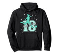 18Th Birthday Soccer Playing Hoodie - Unique Graphic for Adults