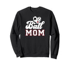 Ball Mom Soccer Volleyball Mom Sweatshirt - Custom Art Print Men Women