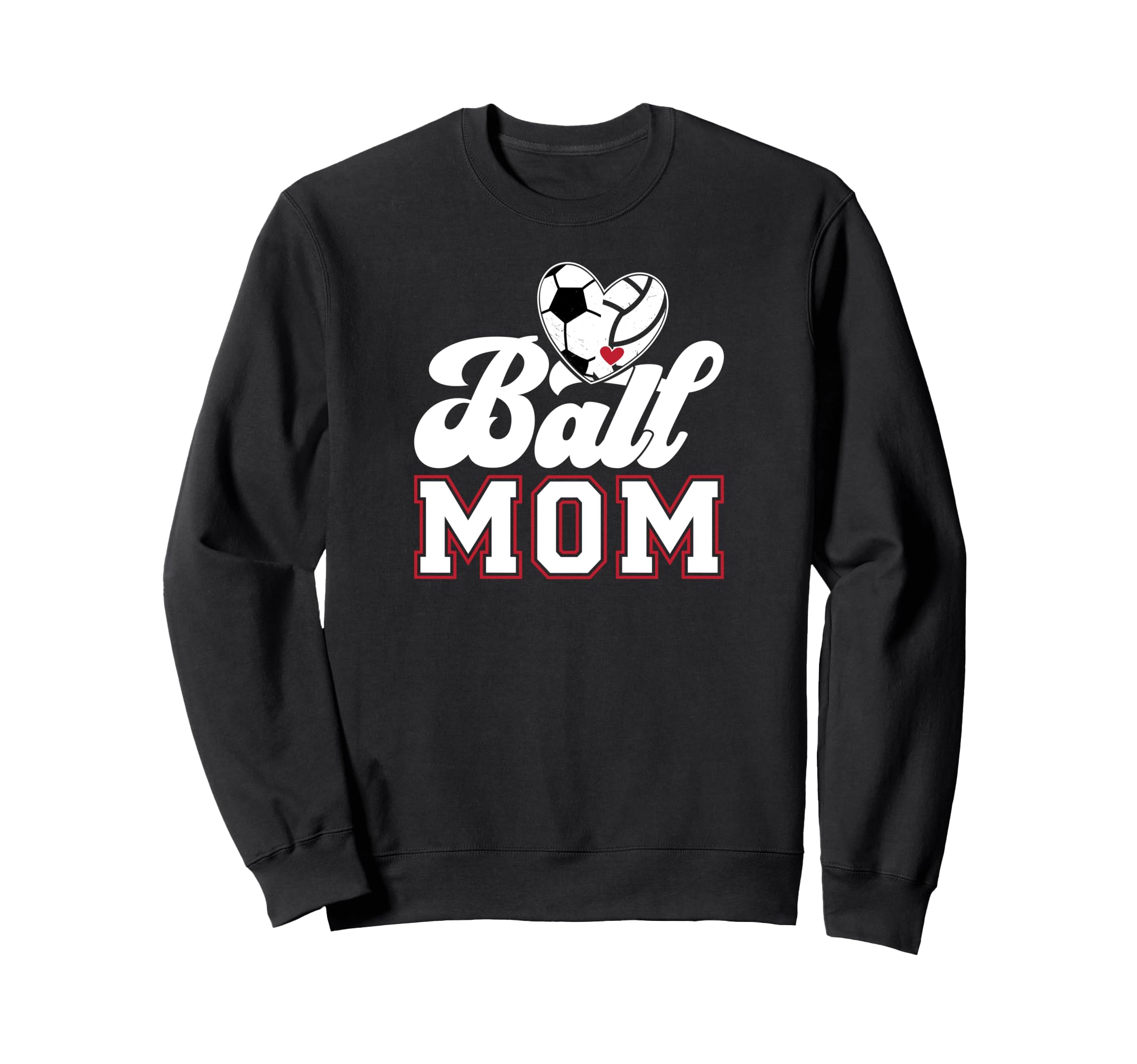Ball Mom Soccer Volleyball Mom Sweatshirt - Custom Art Print Men Women