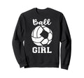 Ball Funny Volleyball Soccer Sweatshirt - Casual Everyday Wear for Adults