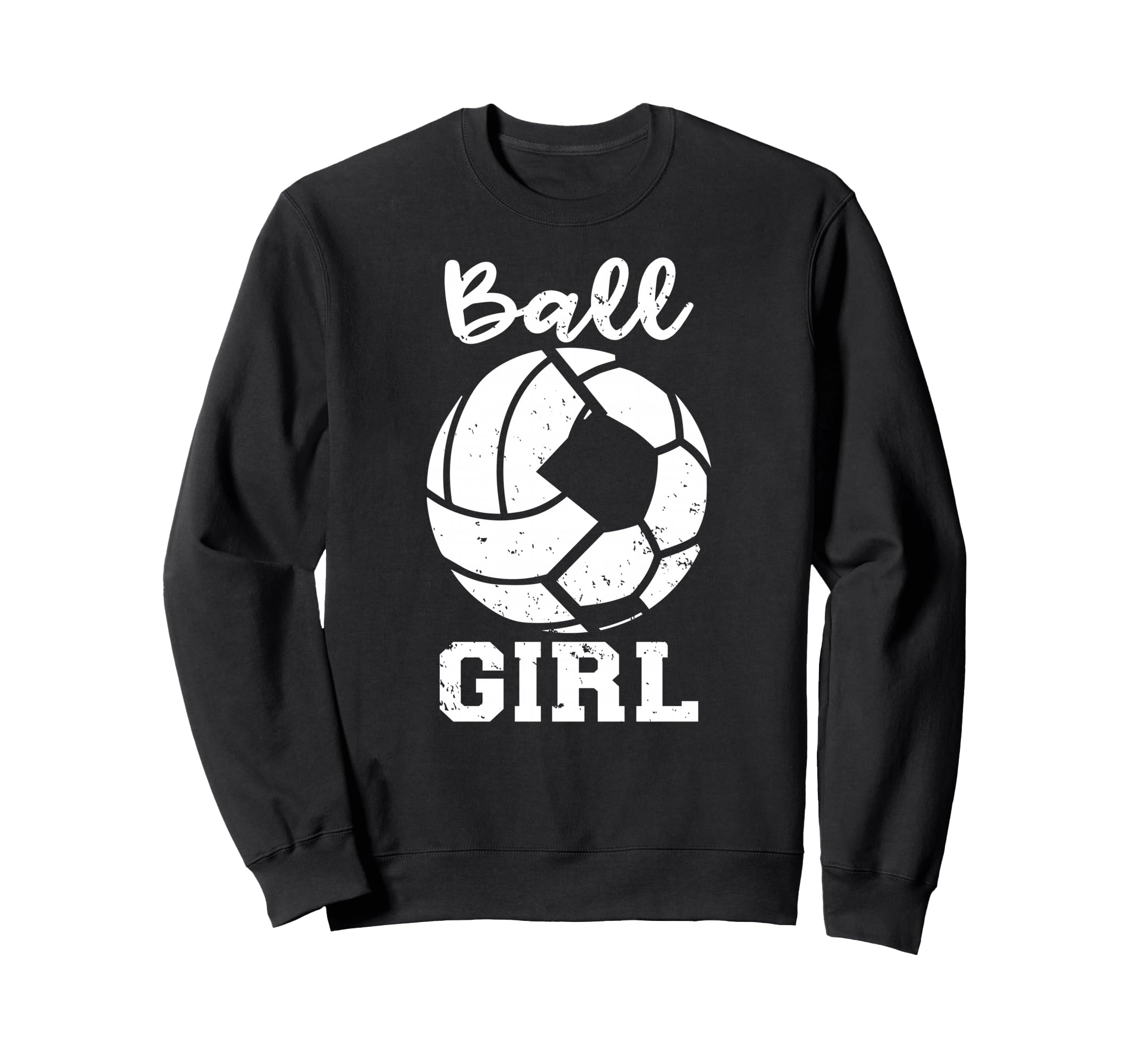 Ball Funny Volleyball Soccer Sweatshirt - Casual Everyday Wear for Adults