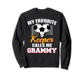 My Favorite Keeper Calls Me Grammy Sweatshirt - Custom Art Print Unisex
