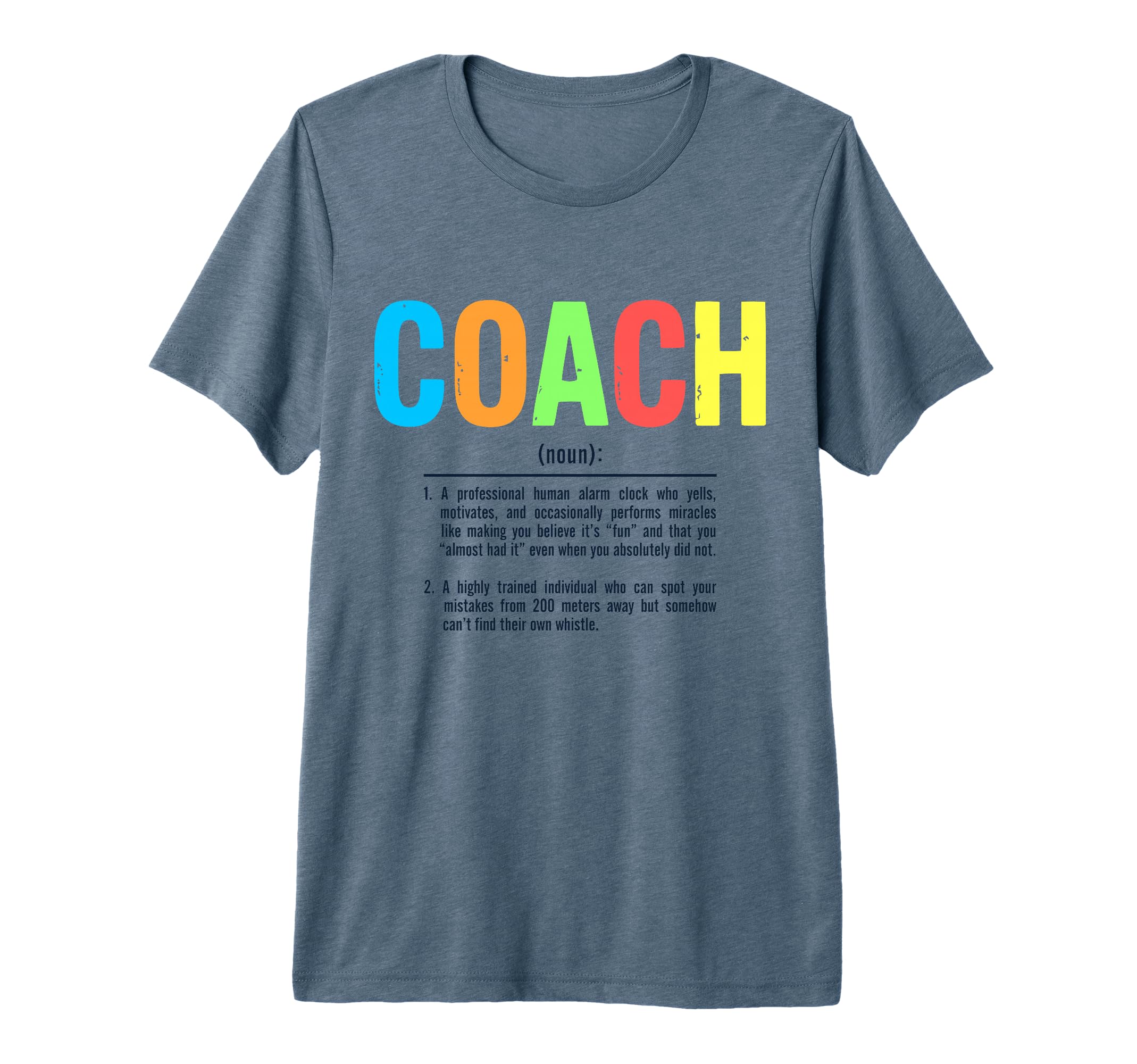Coach Definition Best Coaches Gift T-Shirt - Aesthetic Graphic for Adults