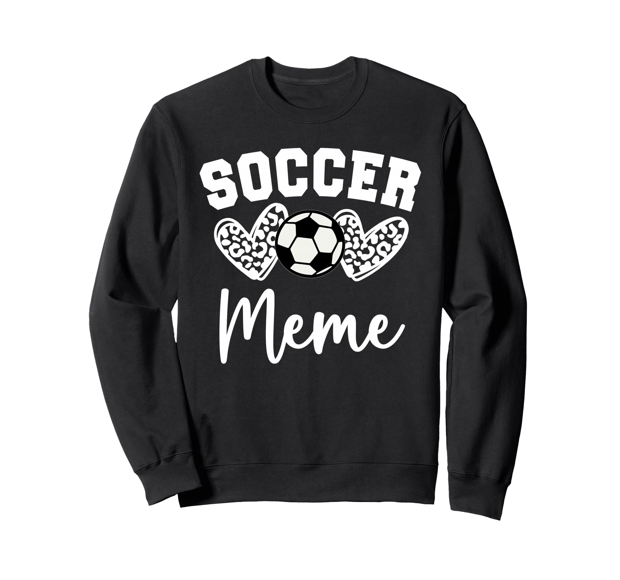 Soccer Meme Matching Family Soccer Sweatshirt - Minimalist Print for Adults