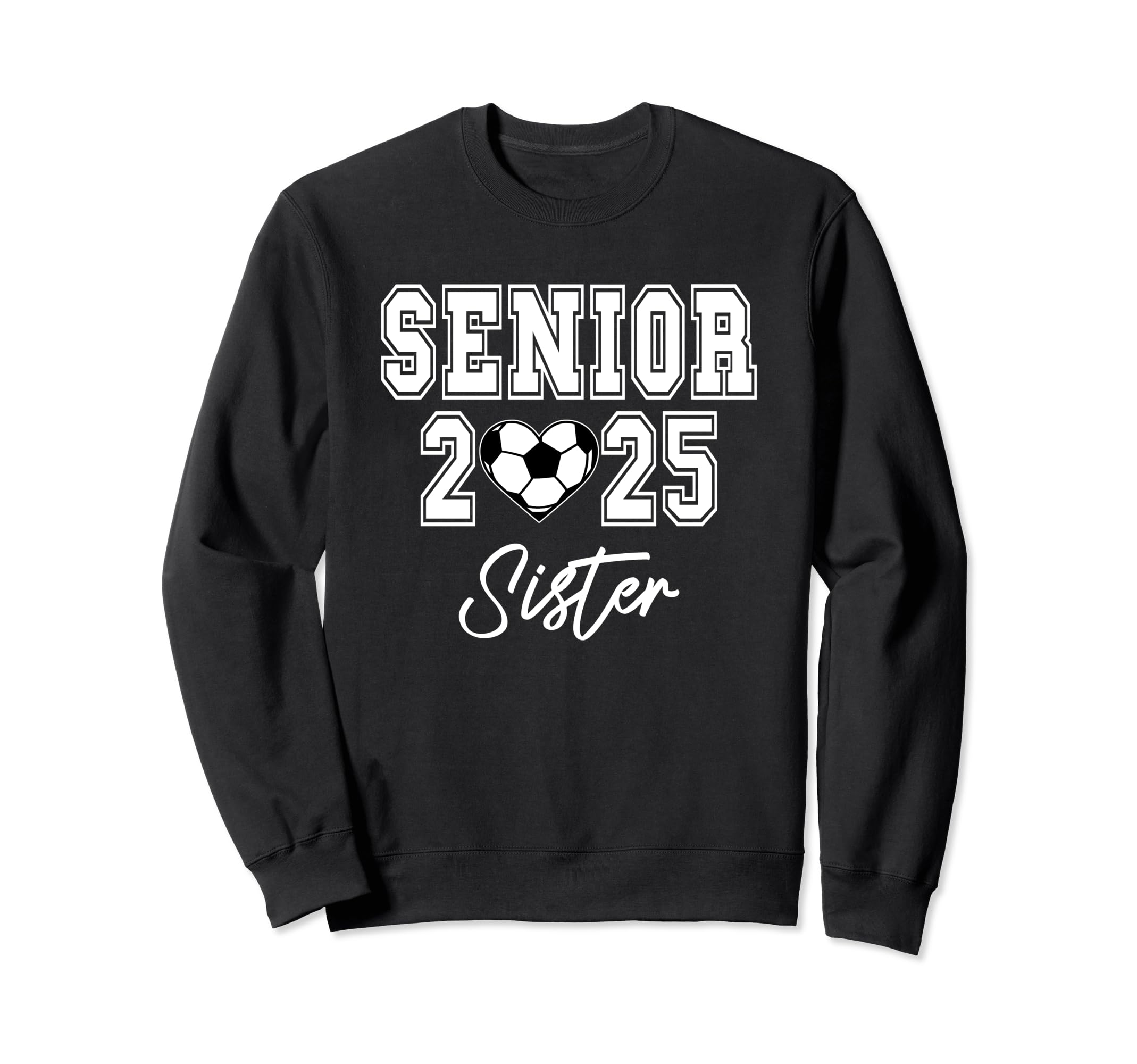 Class 2025 Soccer Senior Matching Sweatshirt - Minimalist Print Unisex