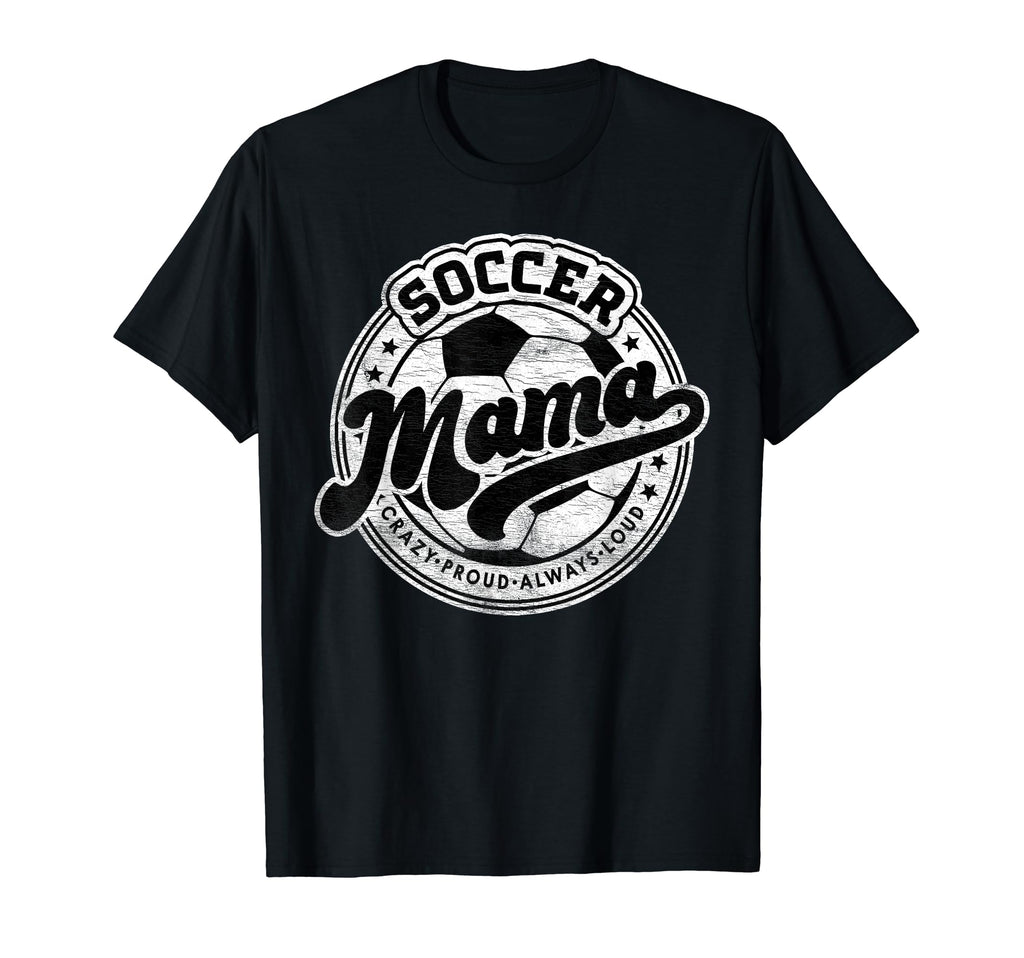 Soccer Mama Mom Family Matching Game Day T-Shirt - Streetwear Style Unisex