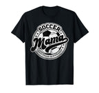 Soccer Mama Mom Family Matching Game Day T-Shirt - Streetwear Style Unisex
