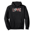 Love Soccer Ball Sports Soccer Player Soccer Hoodie - Graphic Print Unisex