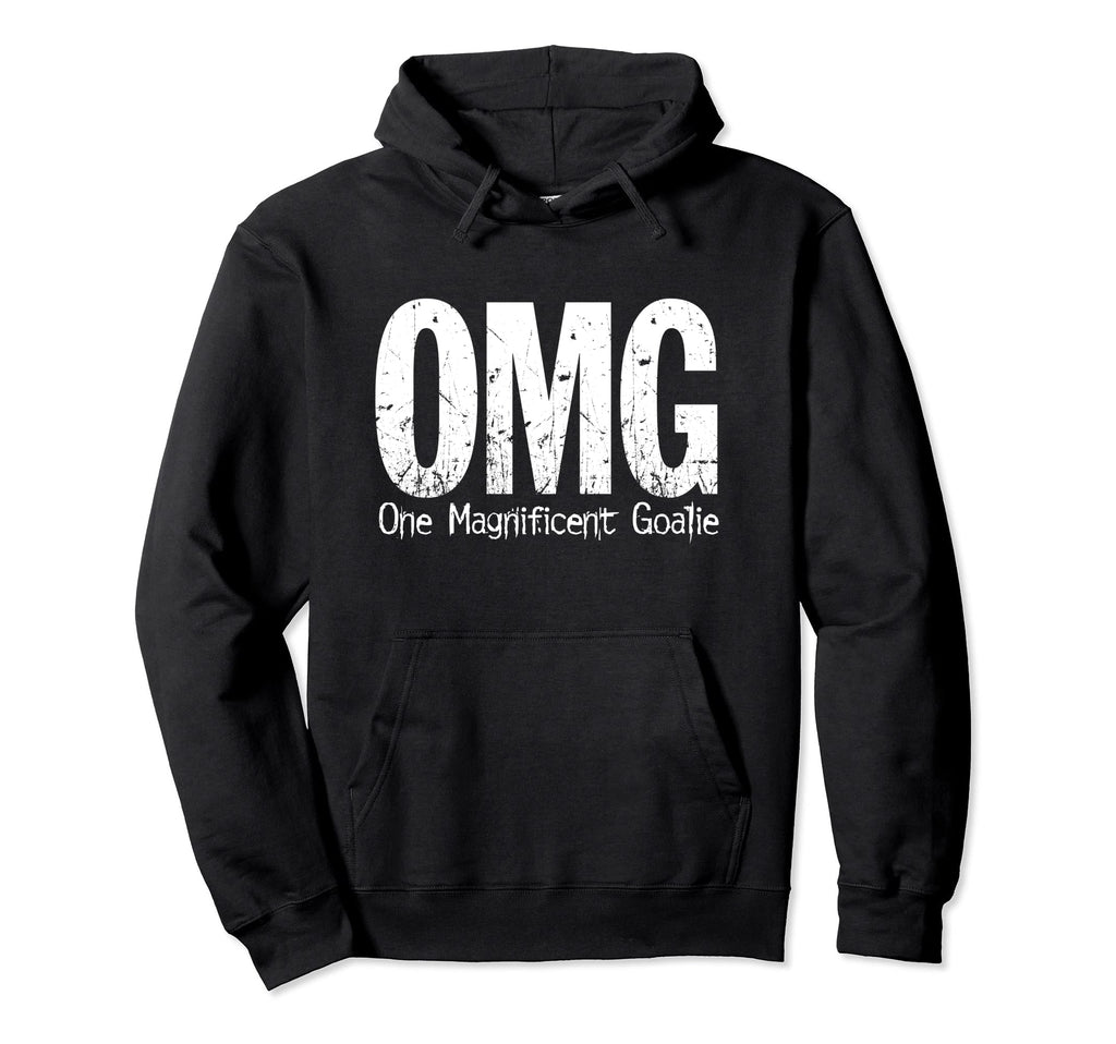 Omg One Magnificent Goalie Funny Soccer Hoodie - Aesthetic Graphic Unisex