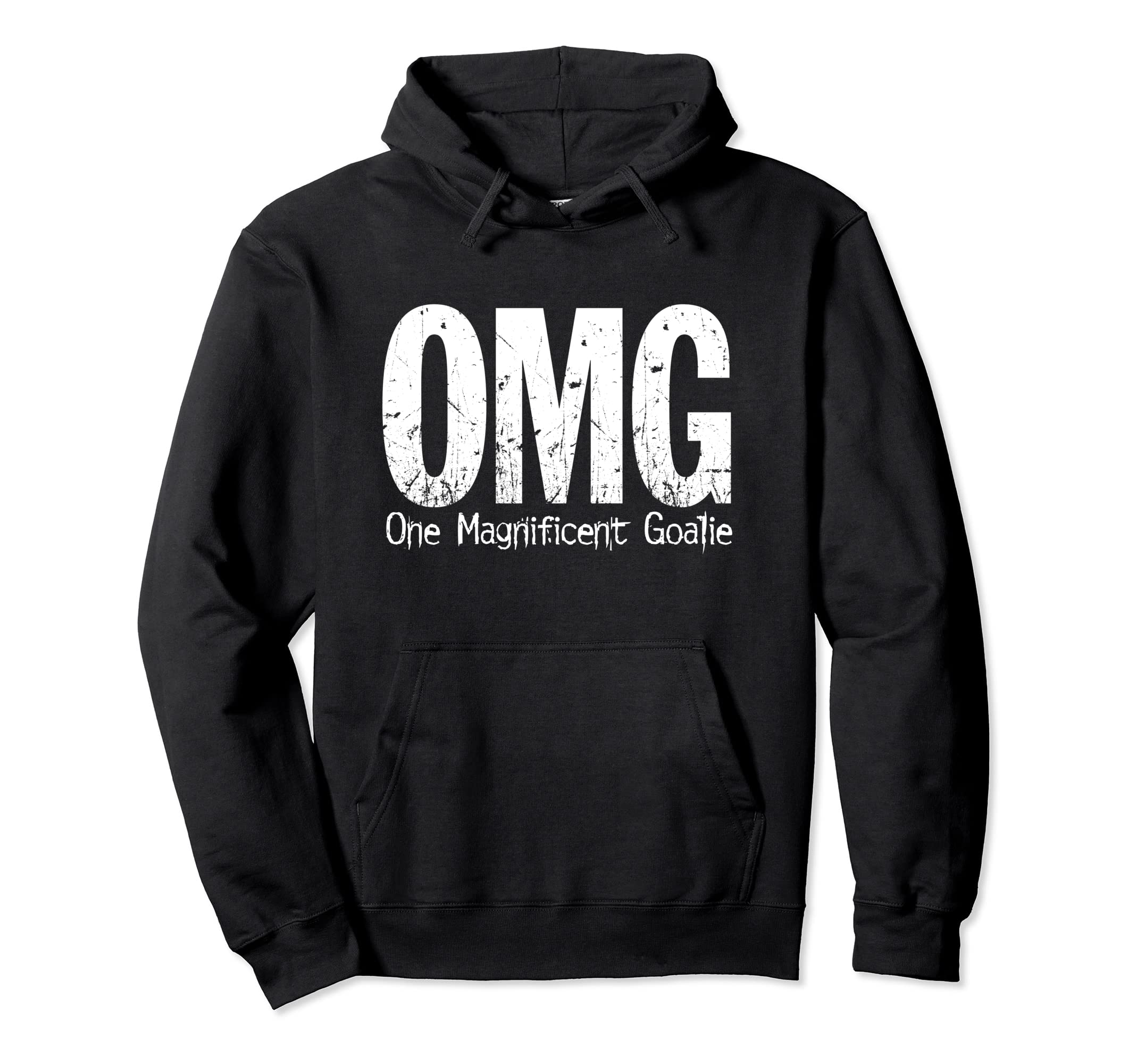 Omg One Magnificent Goalie Funny Soccer Hoodie - Aesthetic Graphic Unisex