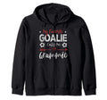 Funny Soccer Goalie Goalkeeper Mom Grandma Hoodie - Unique Graphic Unisex