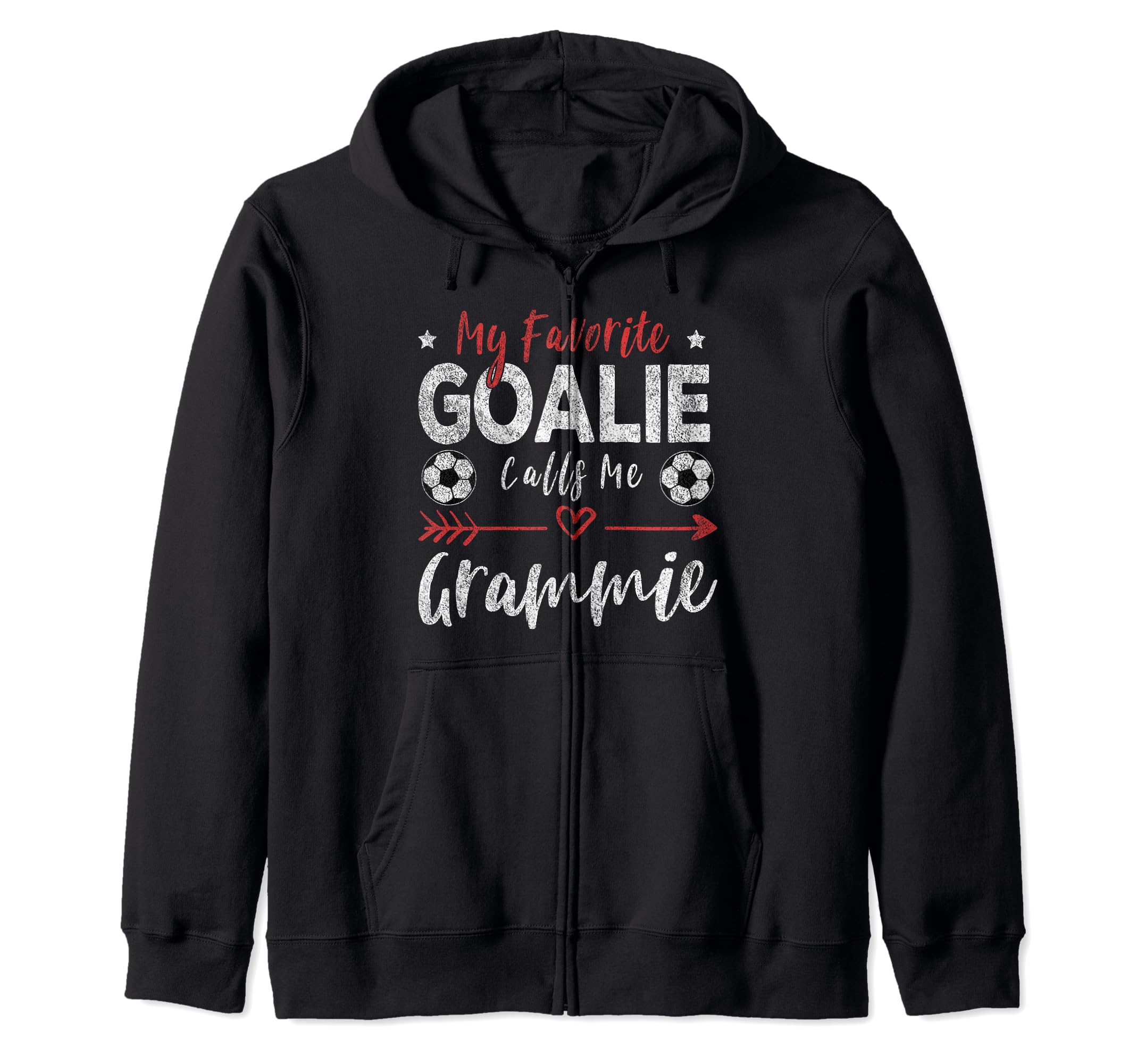 Funny Soccer Goalie Goalkeeper Mom Grandma Hoodie - Unique Graphic Unisex