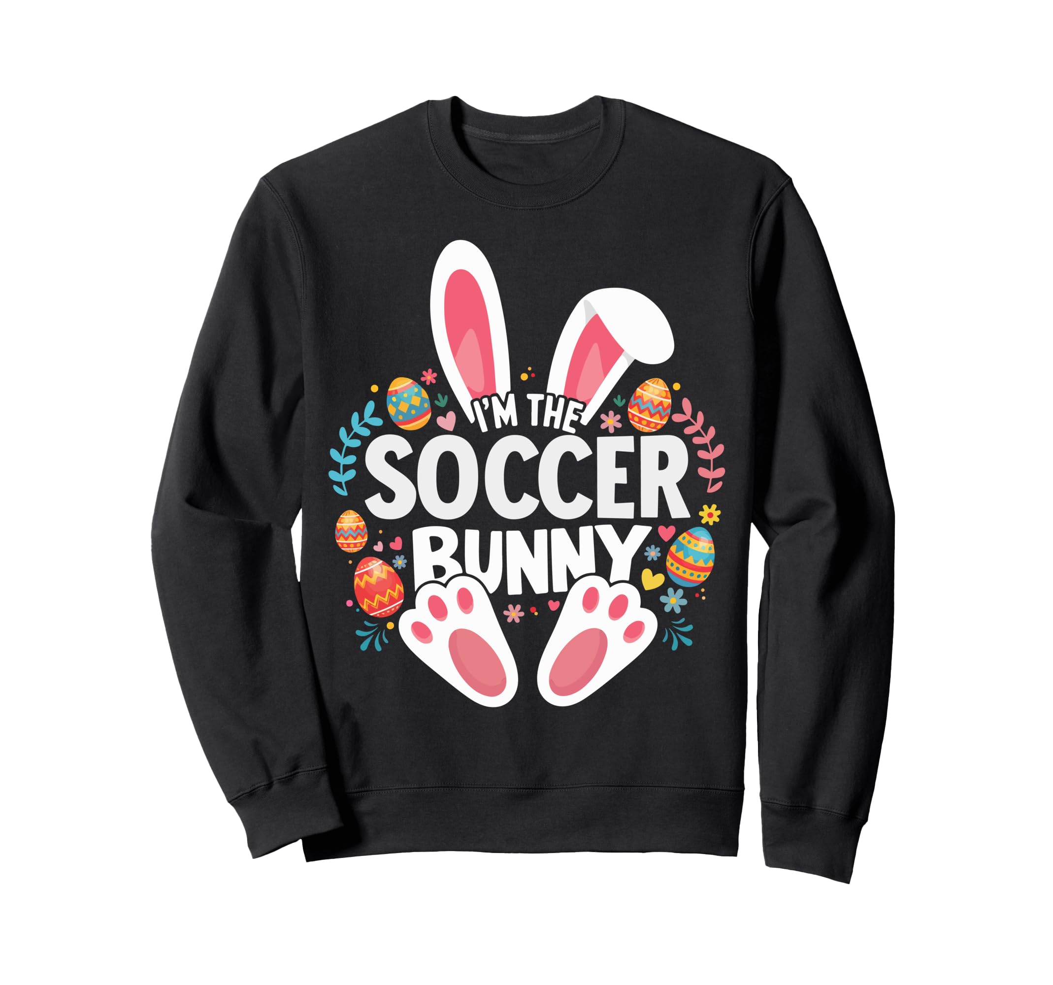 Im Soccer Bunny Matching Sweatshirt - Casual Everyday Wear for Adults