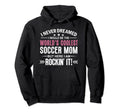 Funny Soccer Mom Shirts Moms Worlds Coolest Hoodie - Graphic Print Unisex