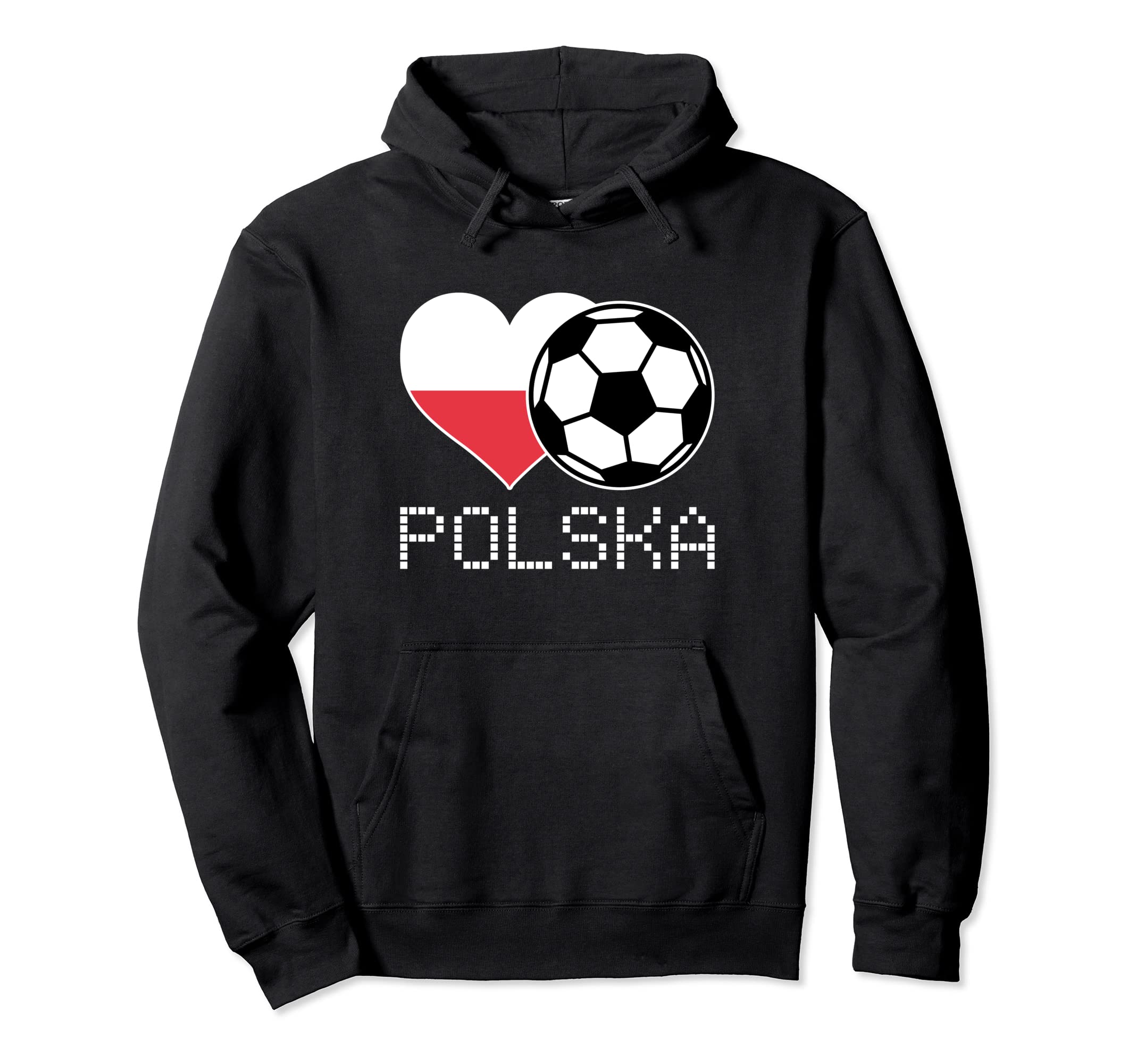 Polska Soccer Polish Flag Poland Love Hoodie - Novelty Apparel Men Women