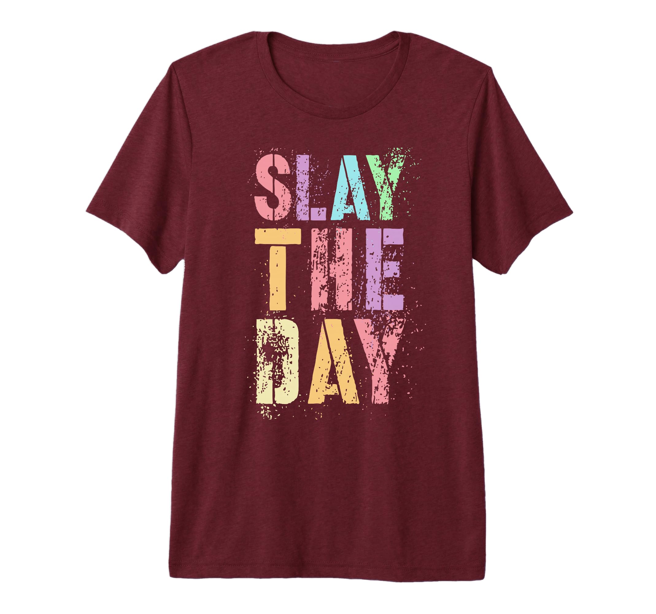Slay Day Competition Game Match Cheer T-Shirt - Unique Graphic for Adults
