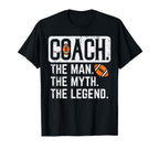Coach Myth Legend American T-Shirt - Casual Everyday Wear for Adults