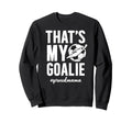 Proud Soccer Goalie Mama Soccer Sweatshirt - Graphic Print for Adults