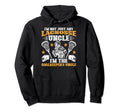 Im Lacrosse Goalkeeper Uncle Lacrosse Hoodie - Minimalist Print Unisex
