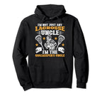 Im Lacrosse Goalkeeper Uncle Lacrosse Hoodie - Minimalist Print Unisex