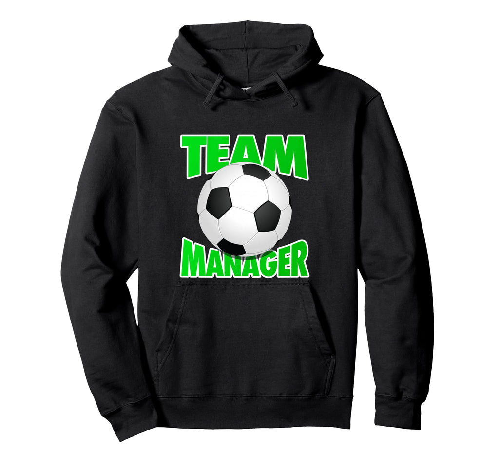 Soccer Team Manager Soccer Ball Coaches Hoodie - Fun Novelty Design Unisex