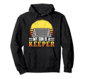 My Son Is Keeper Soccer Football Mom Hoodie - Graphic Print for Adults