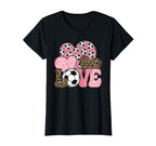 Love Soccer Soccer Lover T-Shirt - Custom Art Print Unisex