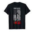Proud Soccer Uncle Usa Flag Family T-Shirt - Fun Novelty Design for Adults