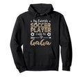 My Favorite Soccer Player Calls Me Gaga Hoodie - Fun Novelty Design Unisex