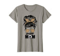 Womens Soccer Mom Mama Leopard T-Shirt - Fun Novelty Design Men Women