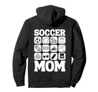 Soccer Mom Icons Soccer Hoodie - Novelty Apparel for Adults