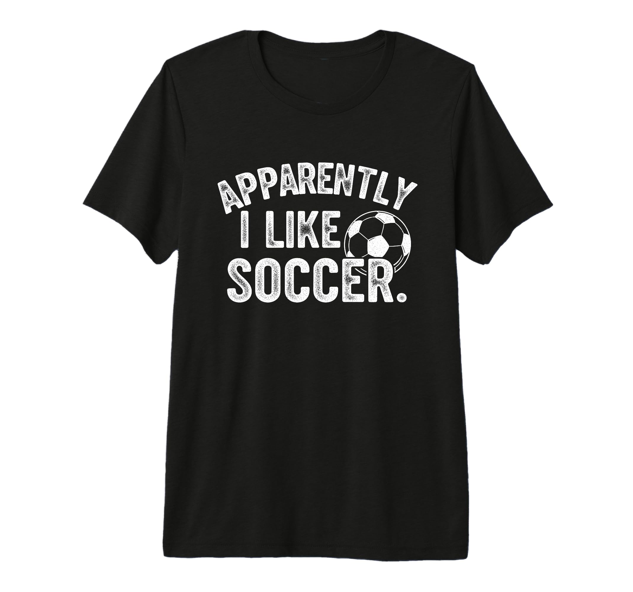 Apparently I Like Soccer Season Funny Game T-Shirt - Unique Graphic Unisex