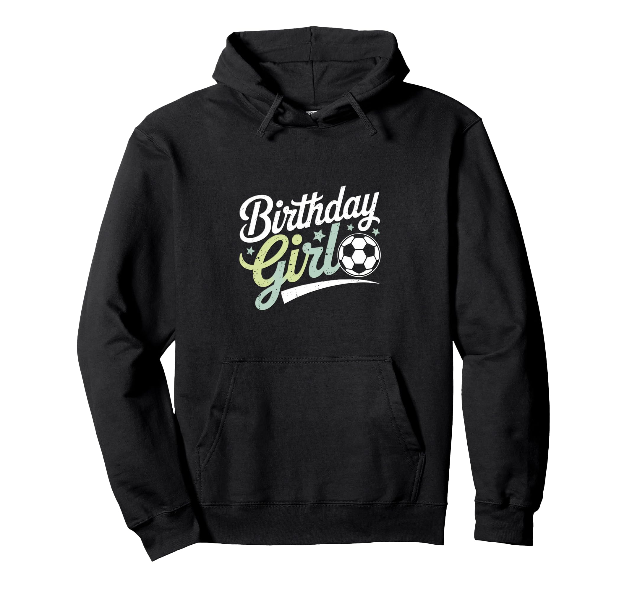 Birthday Soccer Hearts Fun Celebration Hoodie - Unique Graphic Unisex