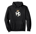 Awesome Soccer Crown Costume Ball King Hoodie - Novelty Apparel Men Women